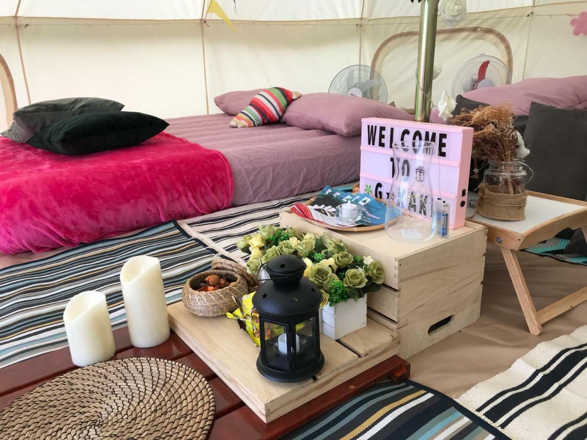 סינגפור Glamping Kaki - Medium Bell Tent מראה חיצוני תמונה