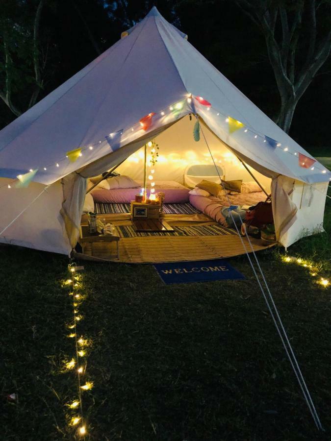 סינגפור Glamping Kaki - Medium Bell Tent מראה חיצוני תמונה