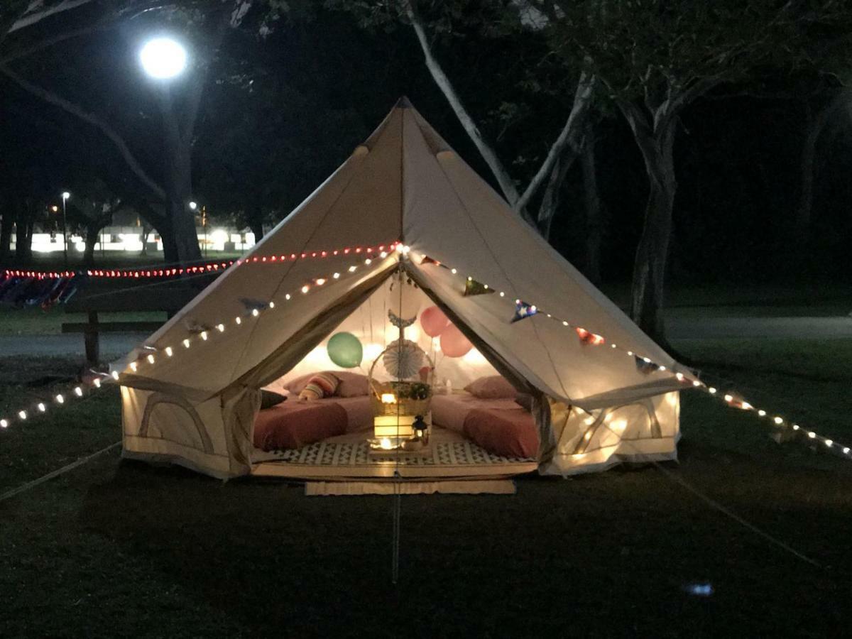 סינגפור Glamping Kaki - Medium Bell Tent מראה חיצוני תמונה