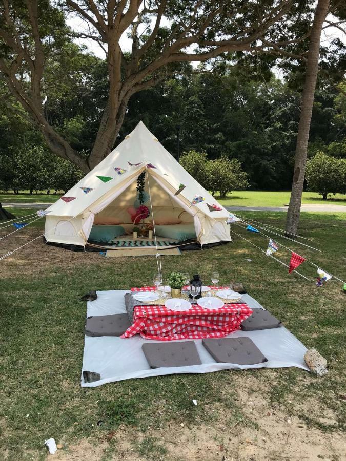 סינגפור Glamping Kaki - Medium Bell Tent מראה חיצוני תמונה